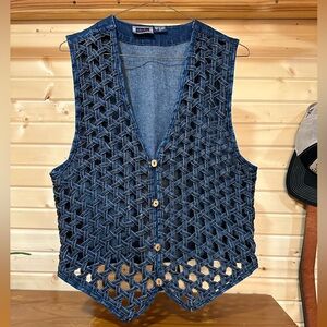 Vintage Denim Vest